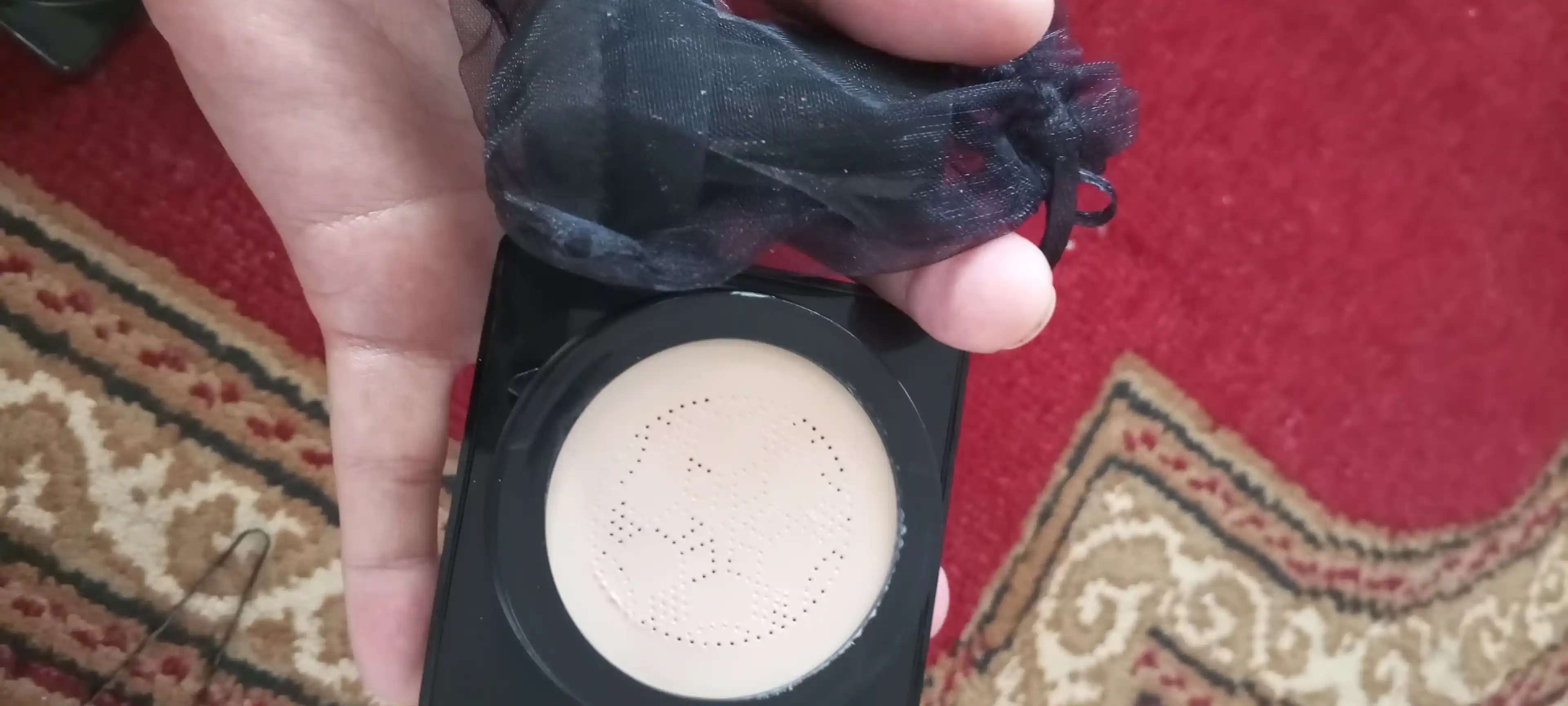 Tonal BB krem kushon TUZ Mushroom Air Cushion, yuz uchun, upa, namlovchi, 12 g