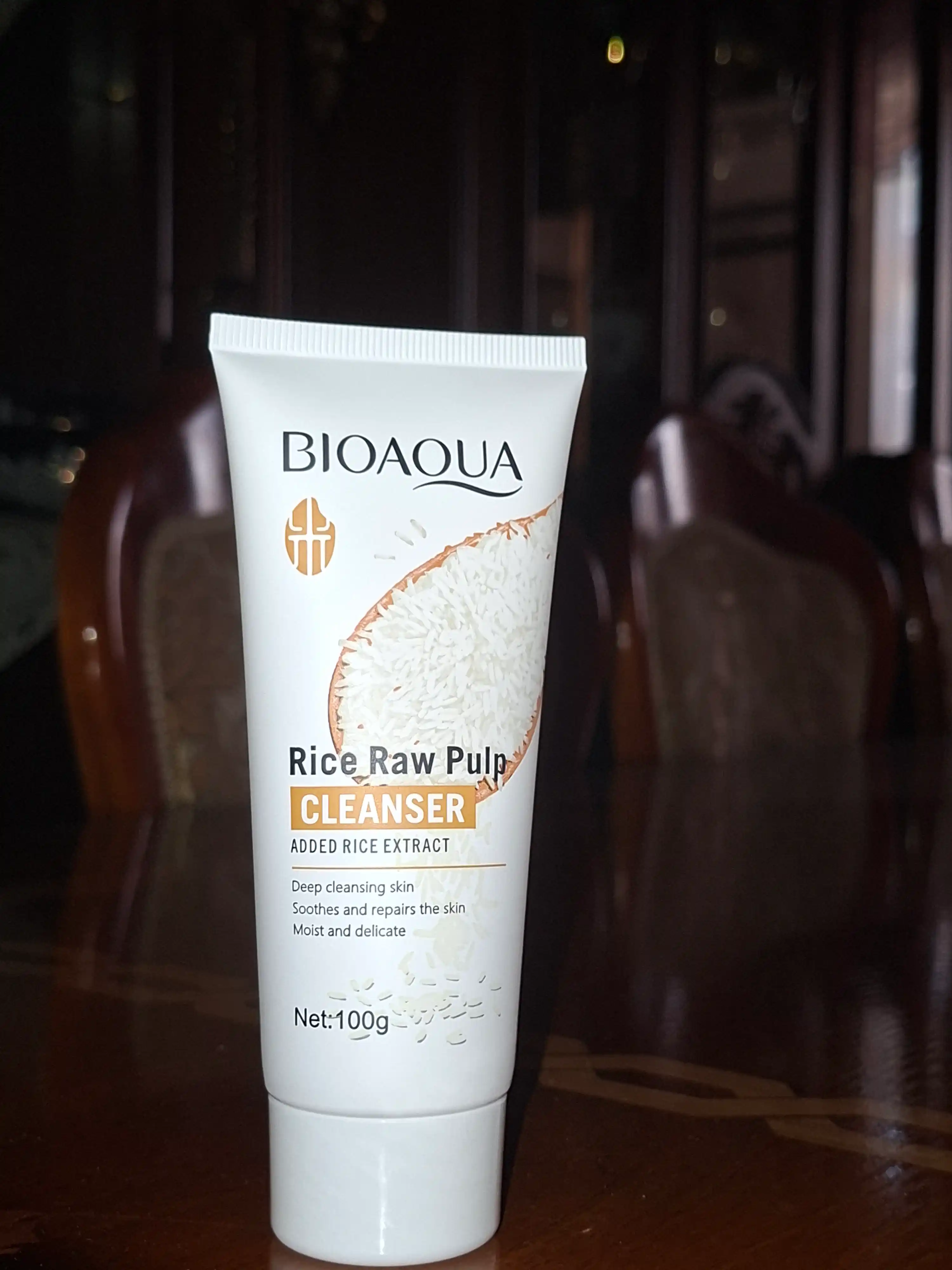 Пенка для умывания с экстрактом риса Rice Raw Pulp Cleanser