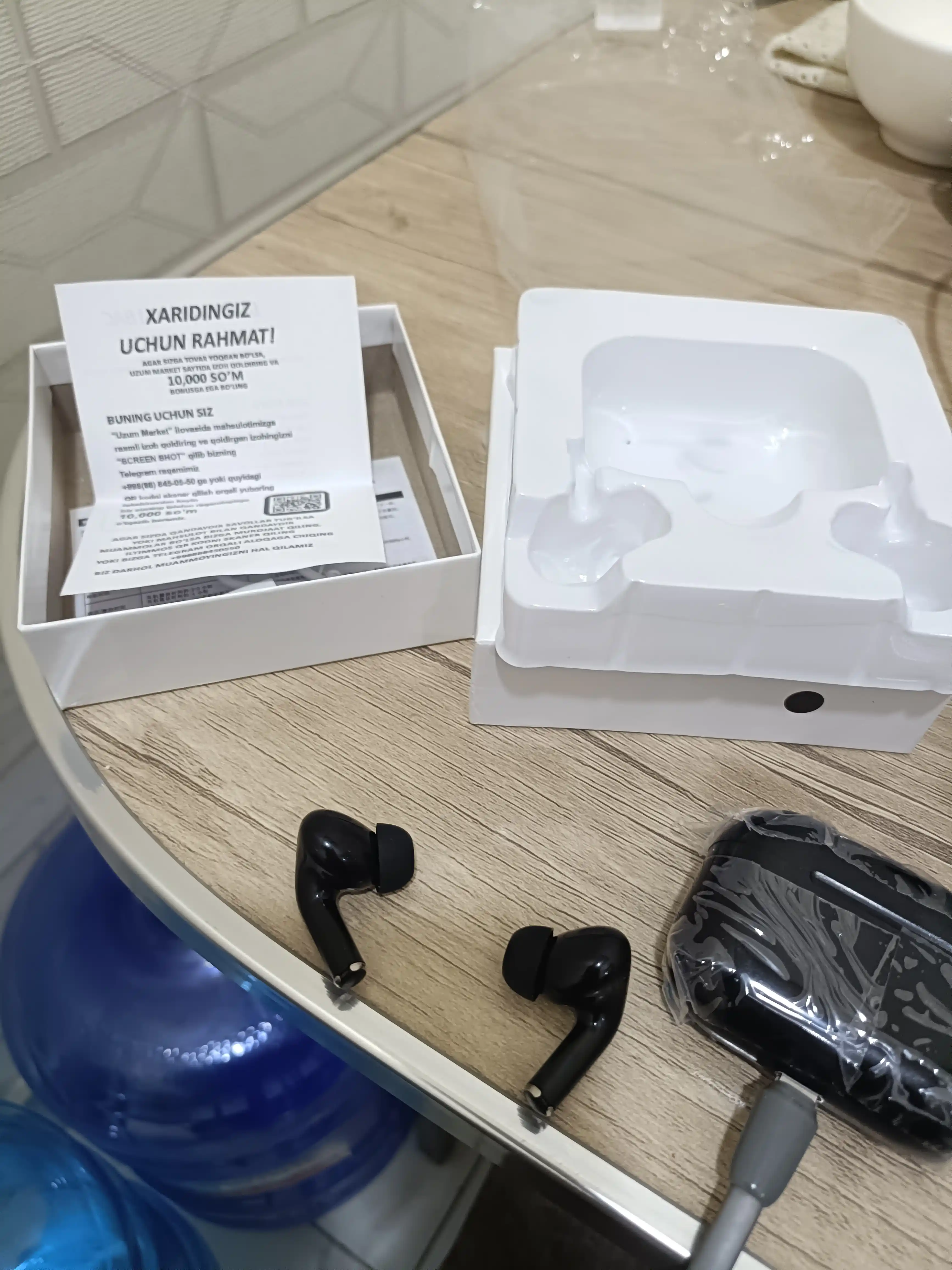 Simsiz quloqchin Hoco EQ2 Thought, True Wireless Bluetooth 5.3, 320 mA/soat