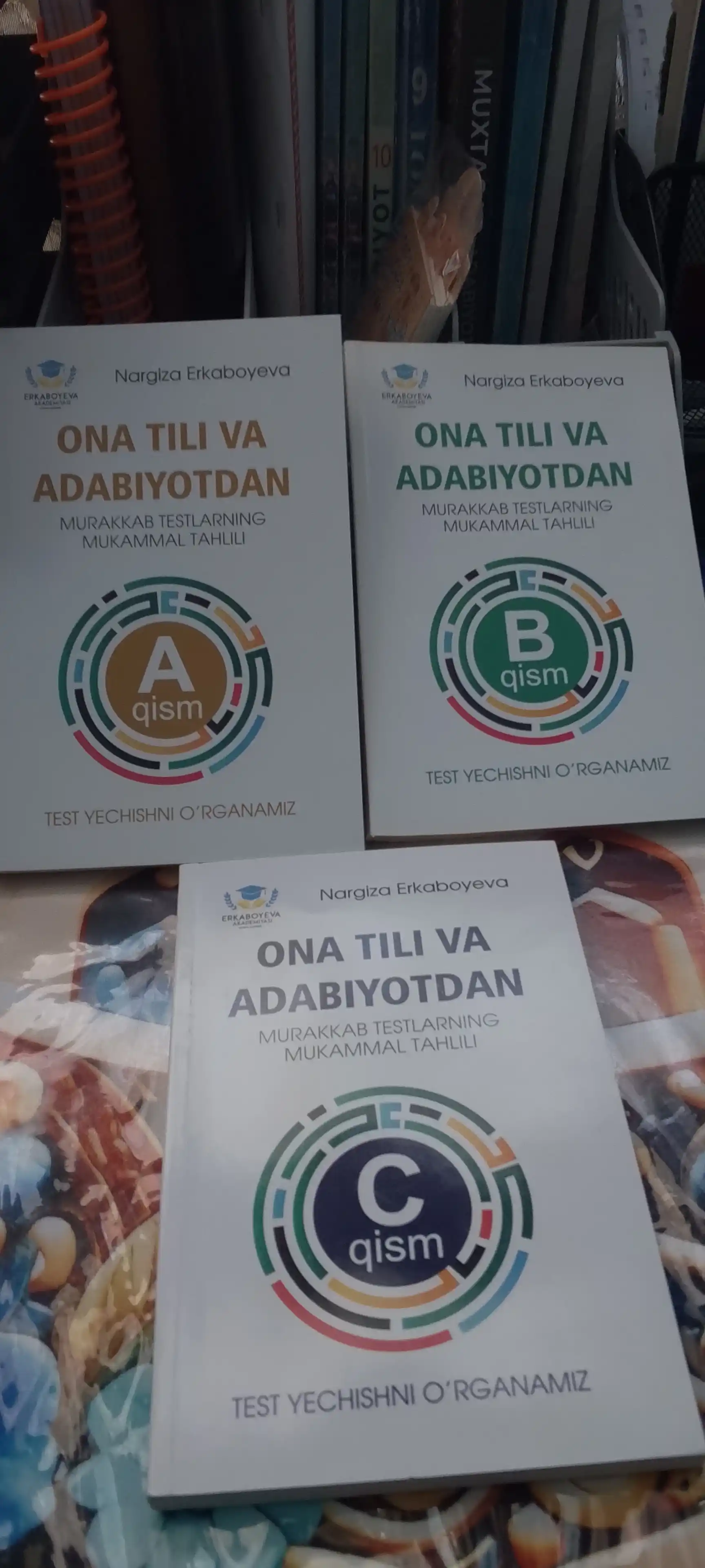 Ona tili va adabiyotdan murakkab testlarning mukammal tahlili Аqism