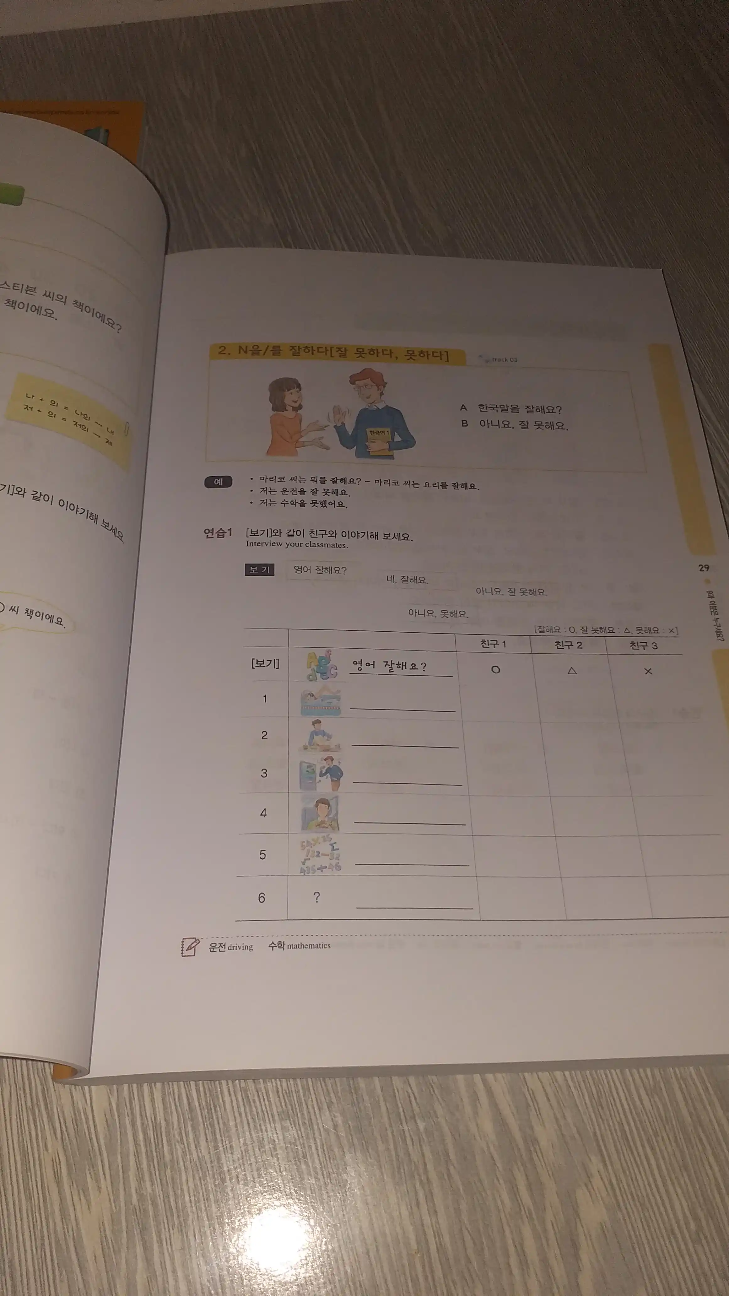 Корейский язык, Корея Seoul university korean 1A Students book 1A Work book