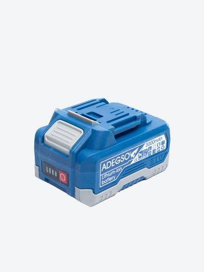 ADEGSO AD-40254 – Akkumulyatorli mix qoqish quroli, 21V, 2×3000mAh Li-ion batareya