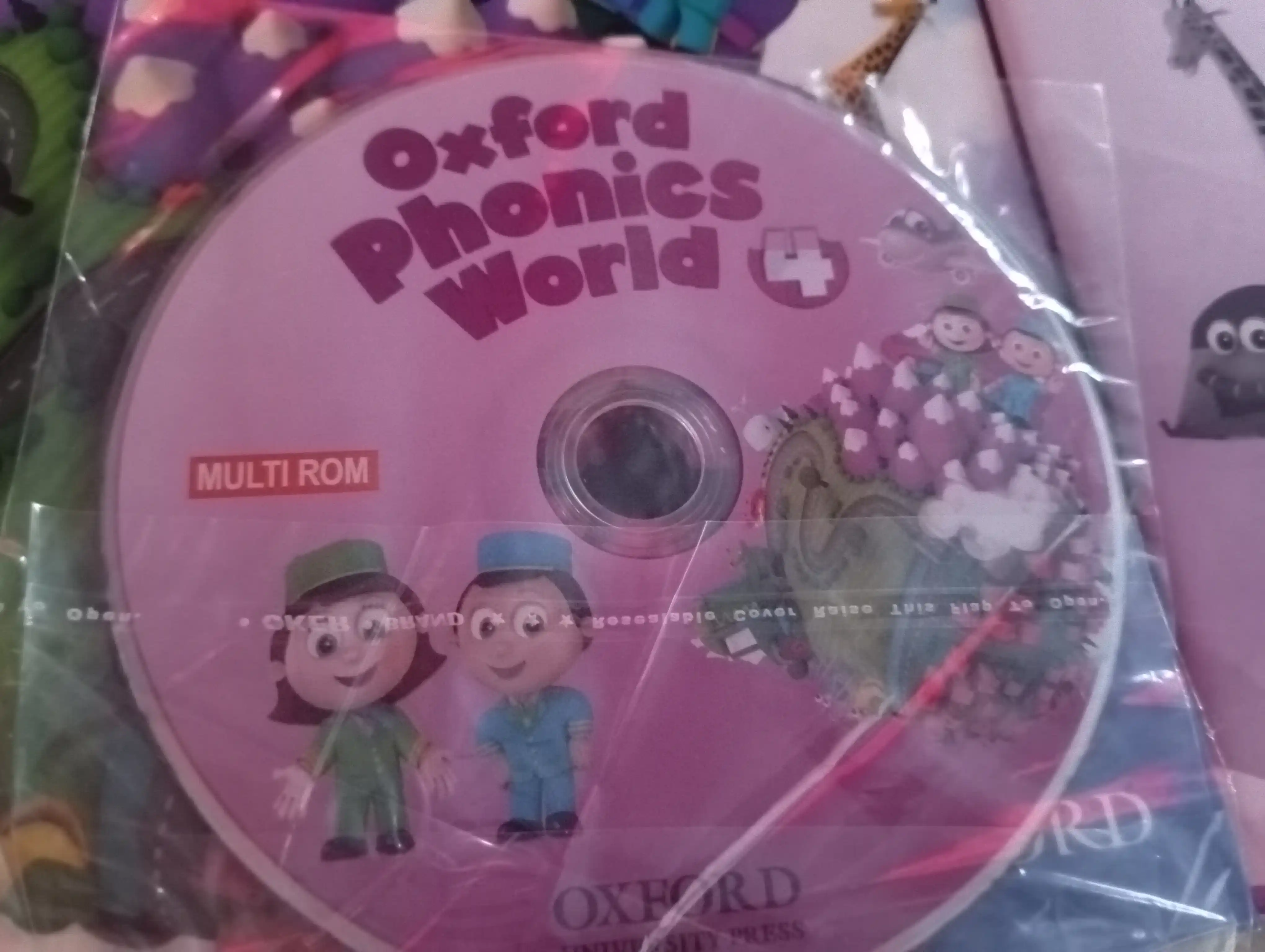 Комплект Oxford Phonics World.  Student Book + Workbook + CD. Schwermer Kaj