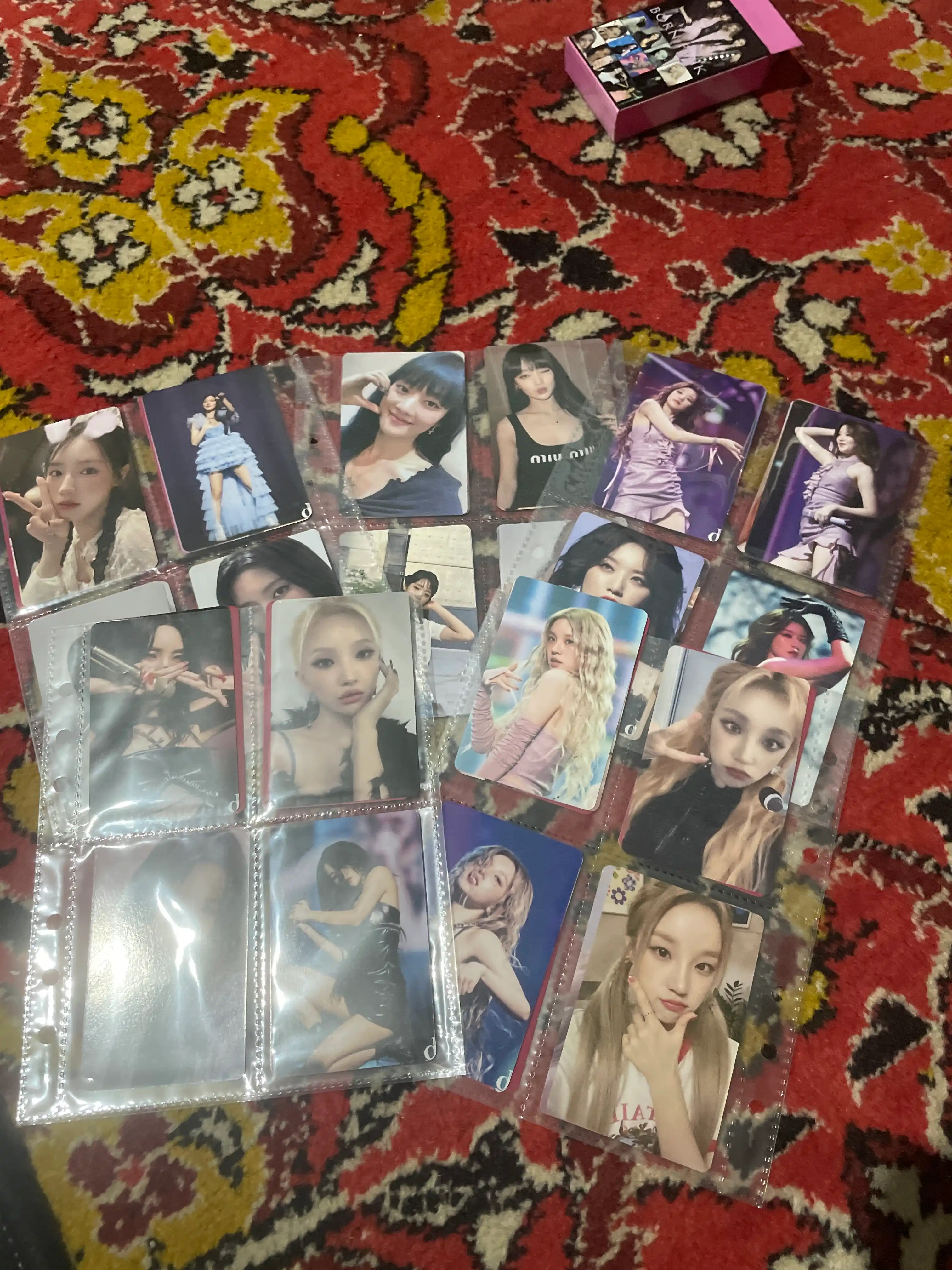 K-Pop BlackPink Lomo kartalari, 20 dan ortiq turlari, 55 dona