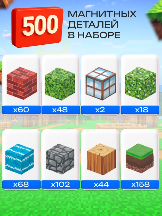 Magnit konstruktor, Minecraft rivojlantiruvchi to‘plami