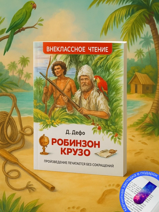 Robinzon Kruzo, Defo Daniel, Vneklassnoye chteniye  - 
