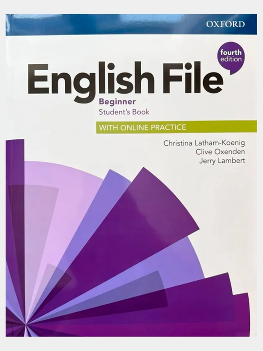 English File A1/A2/B1/B2/C1 Fourth edition 2 in 1 Student's book+Workbook