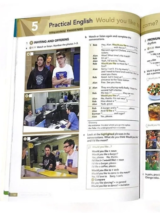 English File A1/A2/B1/B2/C1 Fourth edition 2 in 1 Student's book+Workbook