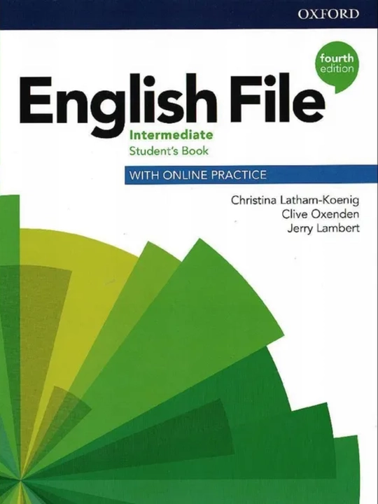 English File A1/A2/B1/B2/C1 Fourth edition 2 in 1 Student's book+Workbook