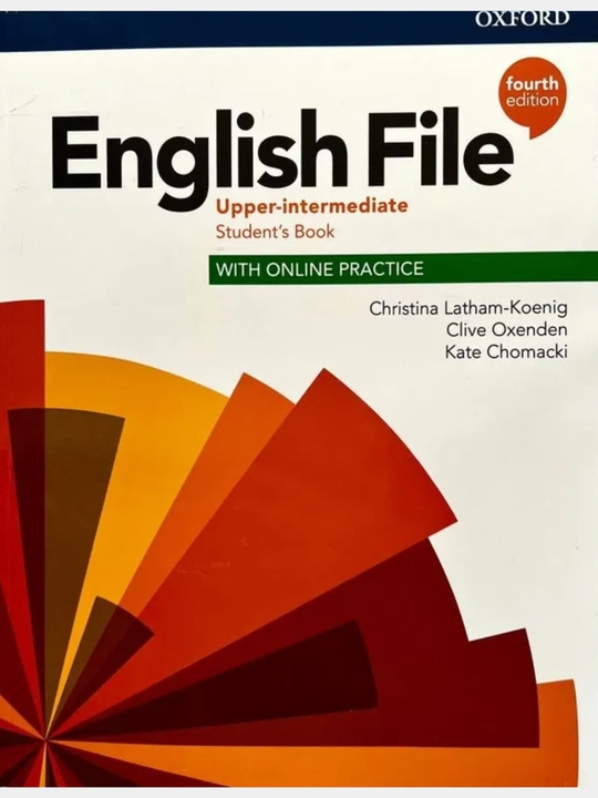 English File A1/A2/B1/B2/C1 Fourth edition 2 in 1 Student's book+Workbook