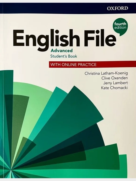 English File A1/A2/B1/B2/C1 Fourth edition 2 in 1 Student's book+Workbook