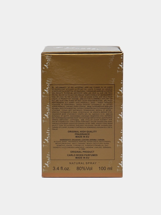 Parfyumlangan suv Carlo Bossi J'Asalli, 100 ml
