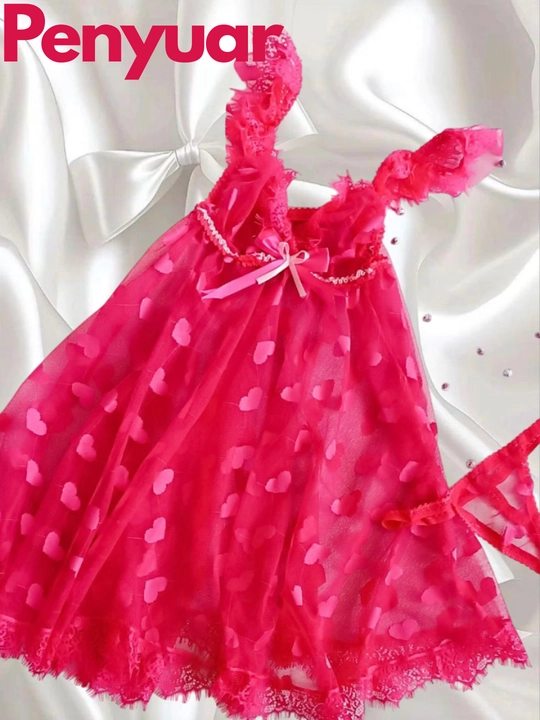 Ayollar pijama va  penyuar stringi bilan, ayollar tungi kiyimi
