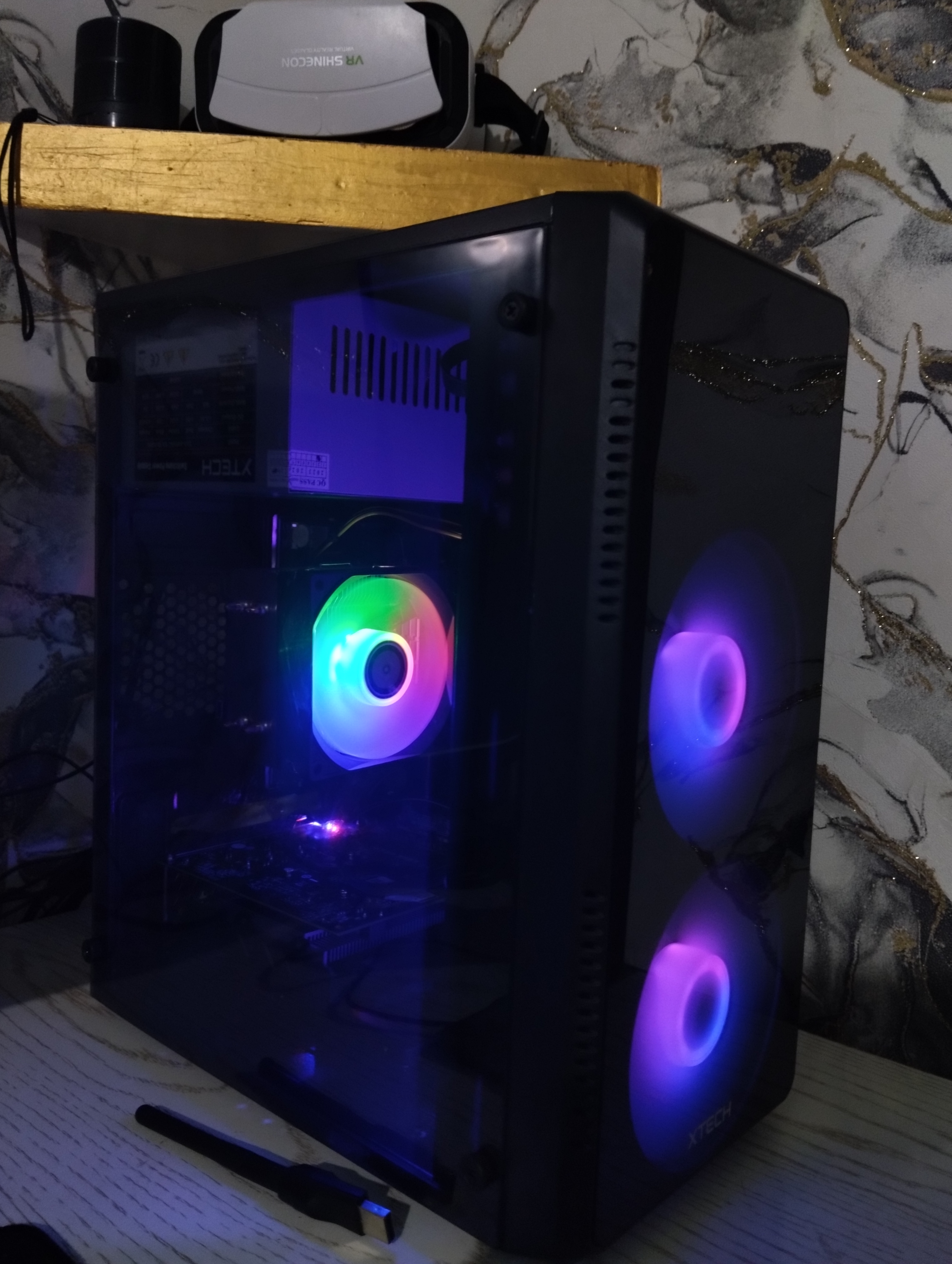Игровой компьютер Core i5 /RAM, 16 ГБ/SSD, 512 ГБ/RX 550, 4 ГБ/RGB CASE