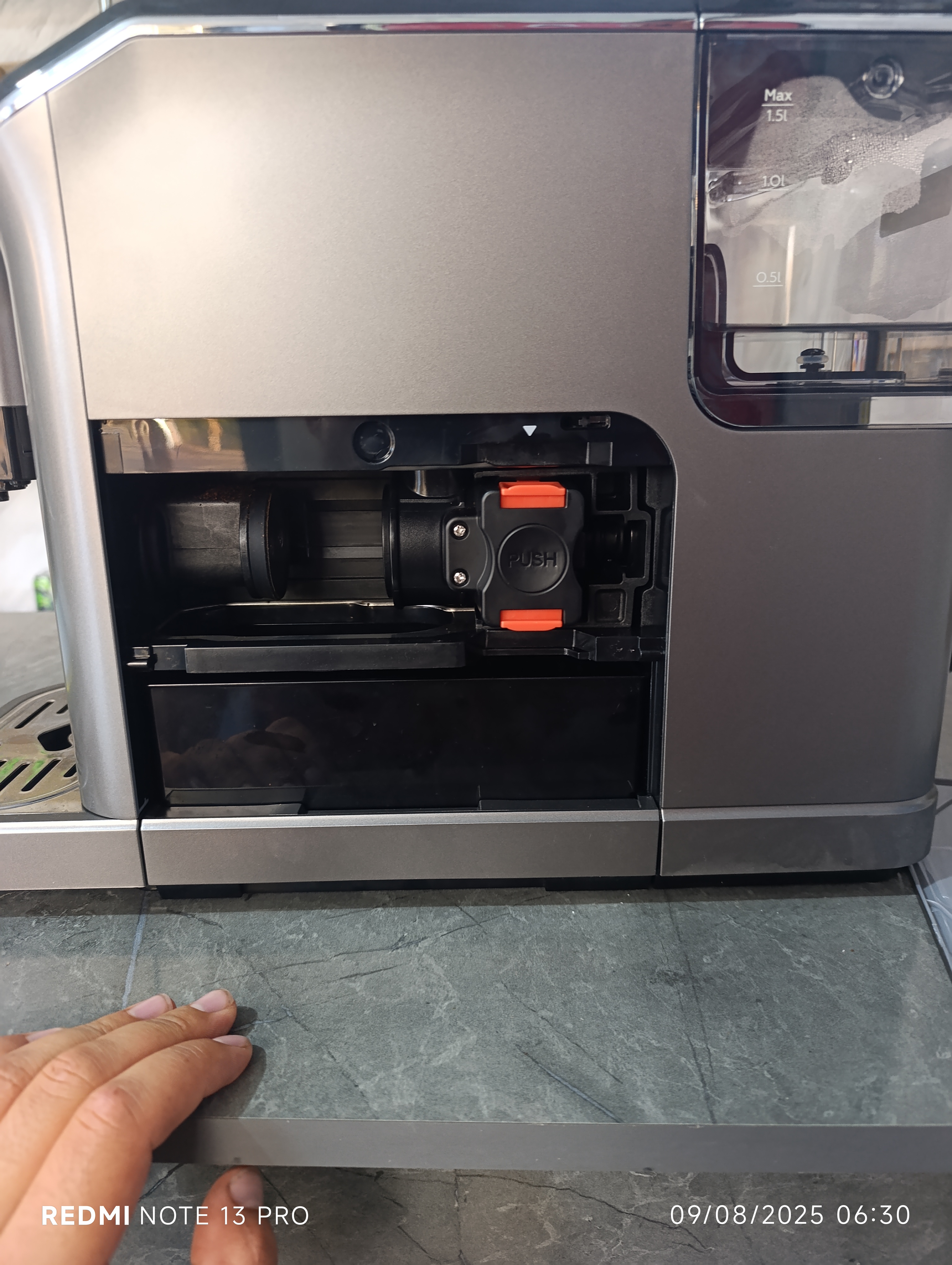 CM6000 kapuchinator avtomatik qahva mashinasi, Ulka 20 bar italyancha nasosi