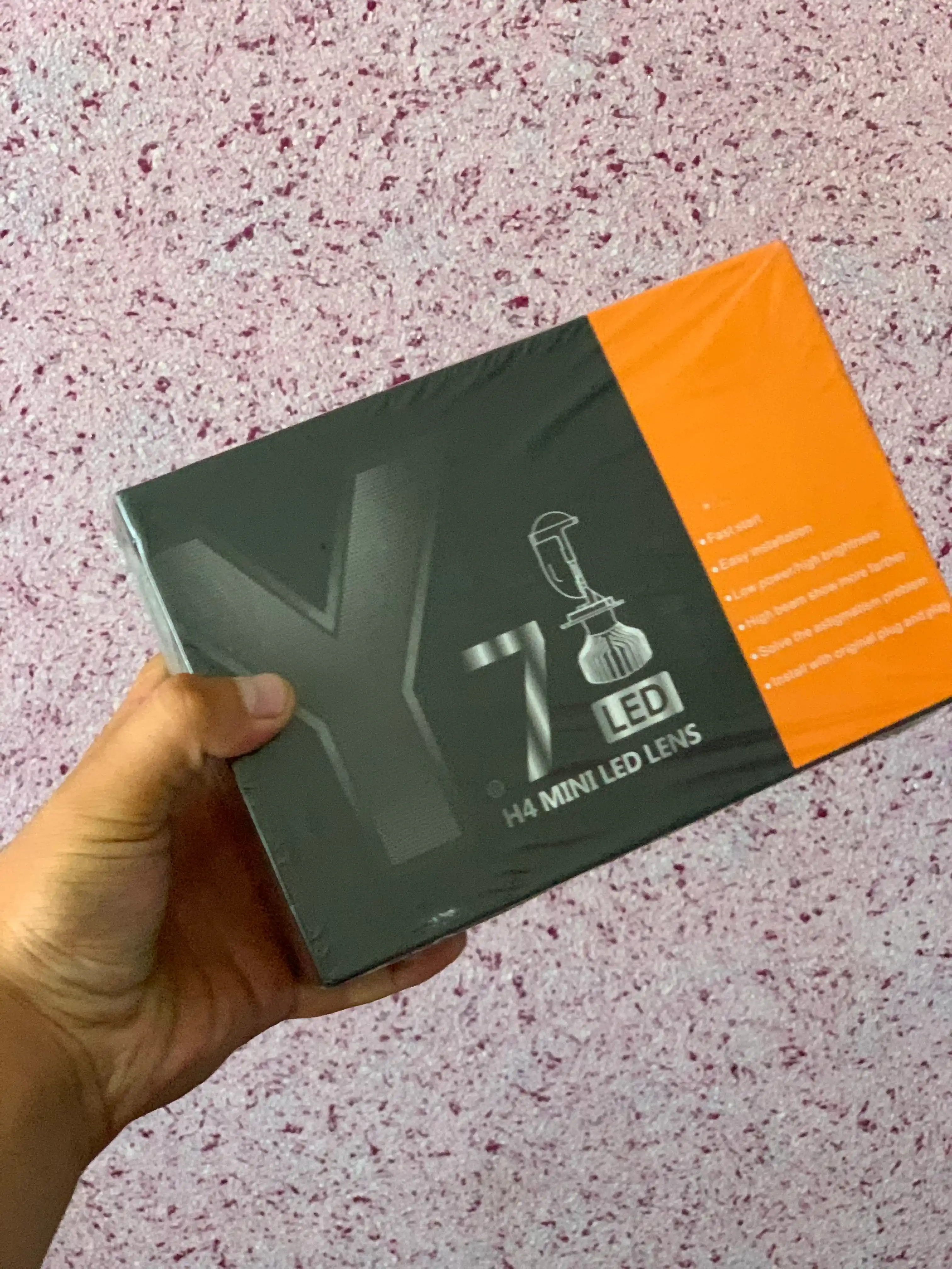 Y7D Y7 LED H4: avtomobil faralari uchun chiziqli svetodiod tog'ri ornatilsa ruxsati bor