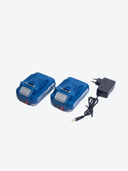 ADEGSO akkumulyatorli havo puflagichi – 21V, 2 dona 2000mAh batareya, zaryadlovchi bilan