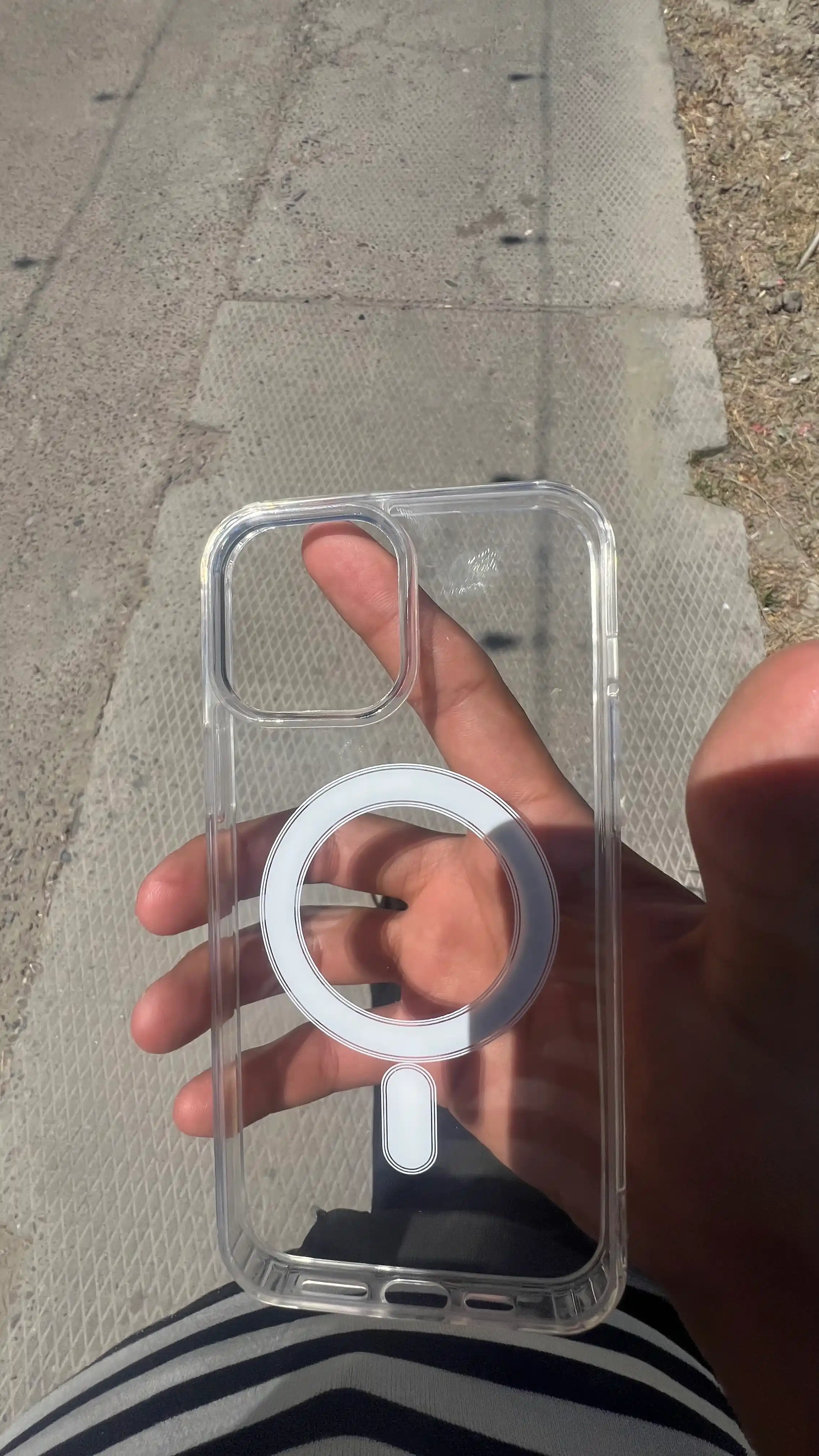 Чехол MagSafe для iPhone X,11, 12, 13, 14, 15, 16, 17 Pro,Max,Plus,Mini,Air прозрачный