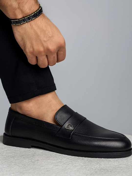 Erkek loafer ayakkabıları, doğal deri, Türkiye, 39-43 numara