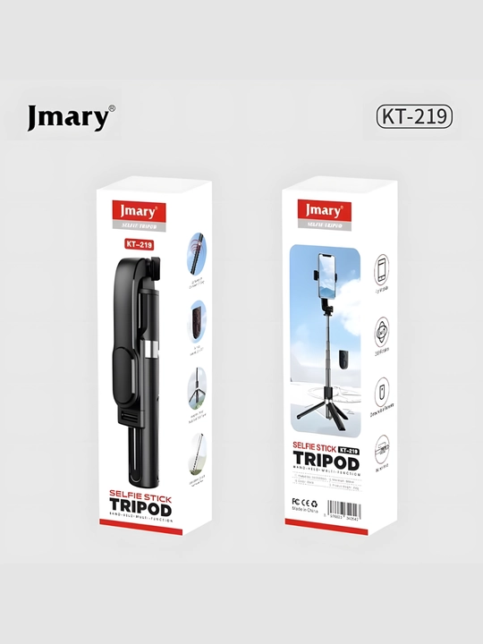 Штатив-трипод Jmary KT-219, c держателем телефона, черный