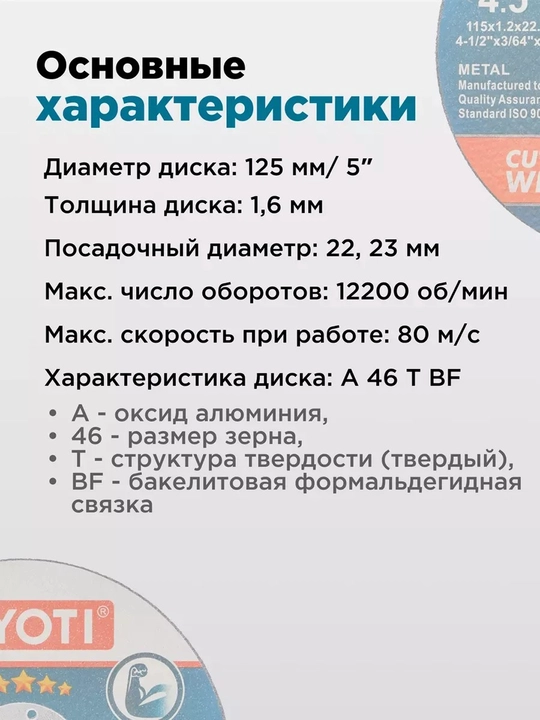 Отрезной диск Biyoti