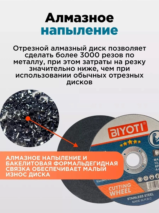 Отрезной диск Biyoti