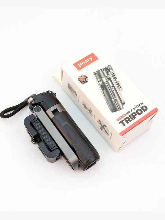 Shtativ-tripod Jmary MT-18, telefon tutqichi bilan, qora