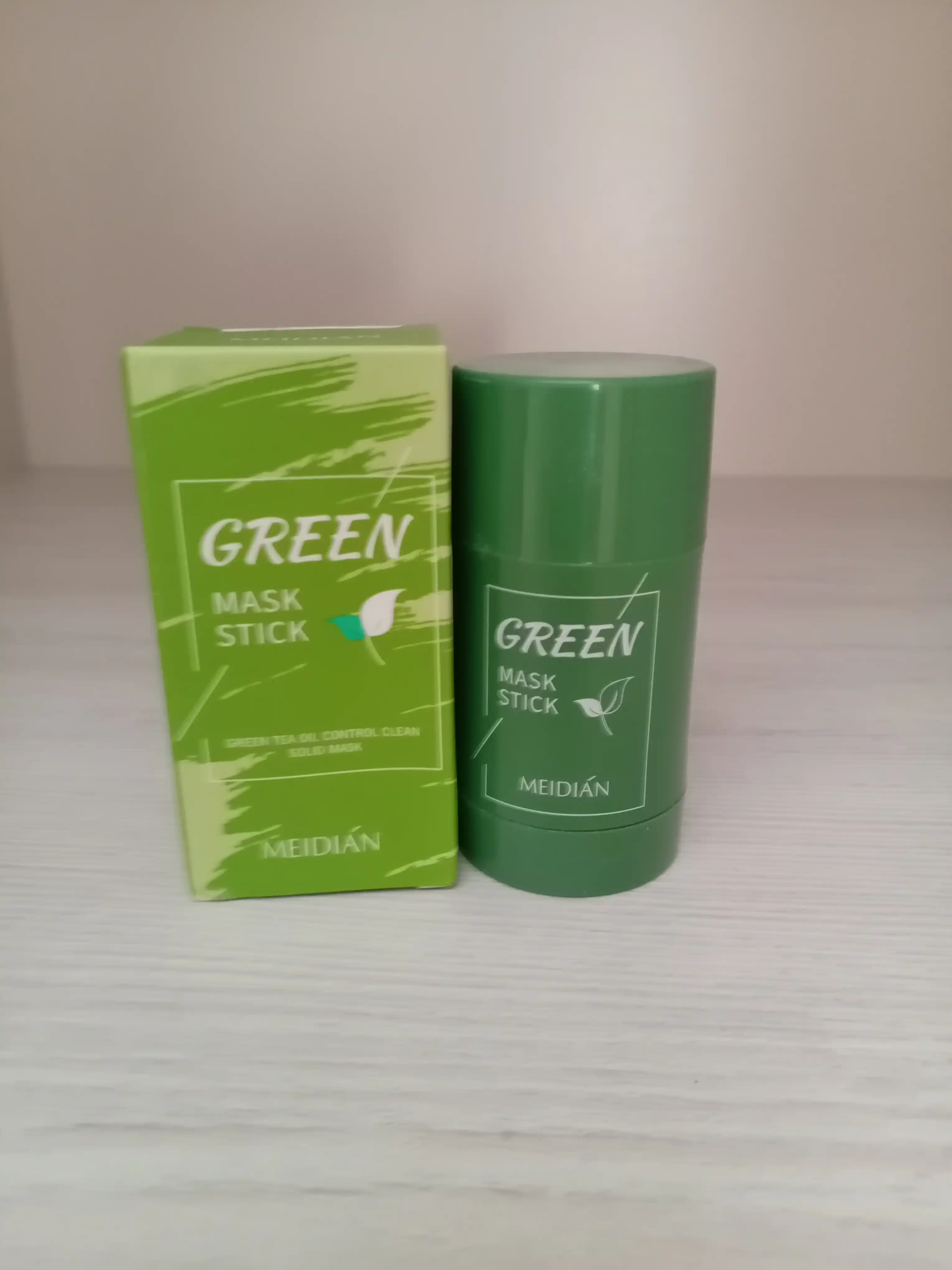 Глиняная маска стик для лица Green Mask Stick, от черных точек и прыщей акне