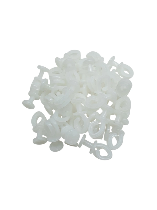 Крючки для штор, для потолочных карнизов, 2,5 см x 1,5 см