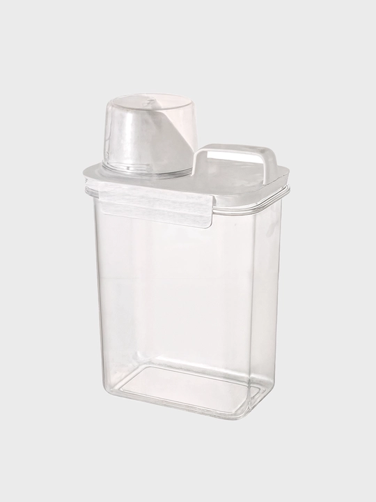 Kir yuvish kukuni, gel va krupalar uchun konteyner 1800 ml — germetik saqlash idishi
