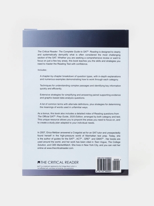 The complete guide to SAT reading, Erica L. Meltzer