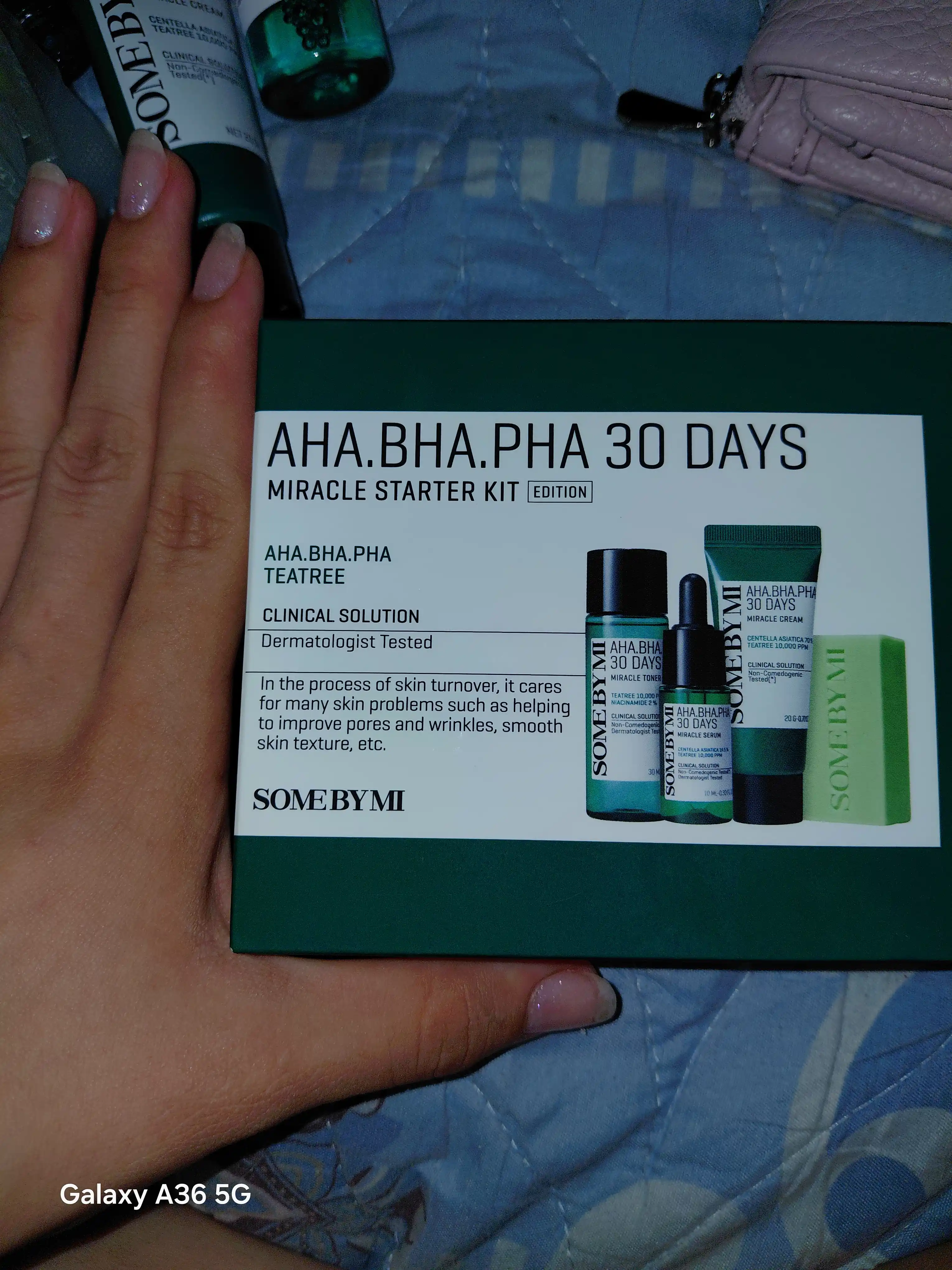 Yuzni uchun parvarish to'plami Some By Mi, Yuja Niacin, Acne, AHA-BHA-PHA 30 days