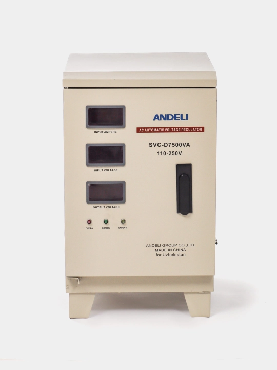 Kuchlanish stabilizatori Andeli SVC-D7500VA Vertikal (110-250V)