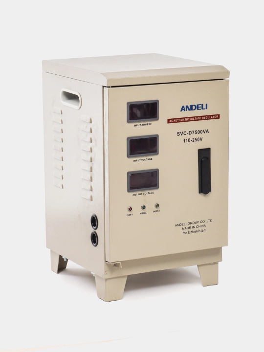 Kuchlanish stabilizatori Andeli SVC-D7500VA Vertikal (110-250V)