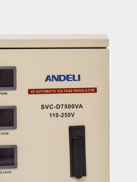 Kuchlanish stabilizatori Andeli SVC-D7500VA Vertikal (110-250V)