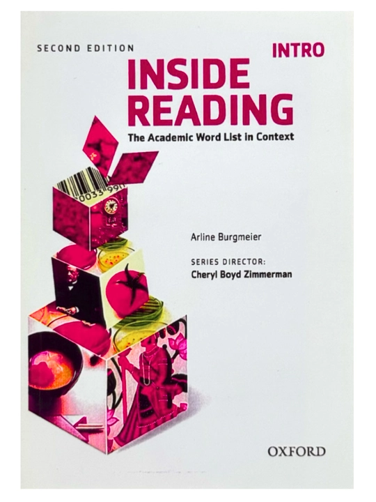 «INSIDE READING» Intro/1/2/3 Second Edition, Формат A5, переплет мягкий