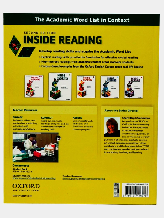 «INSIDE READING» Intro/1/2/3 Second Edition, Формат A5, переплет мягкий