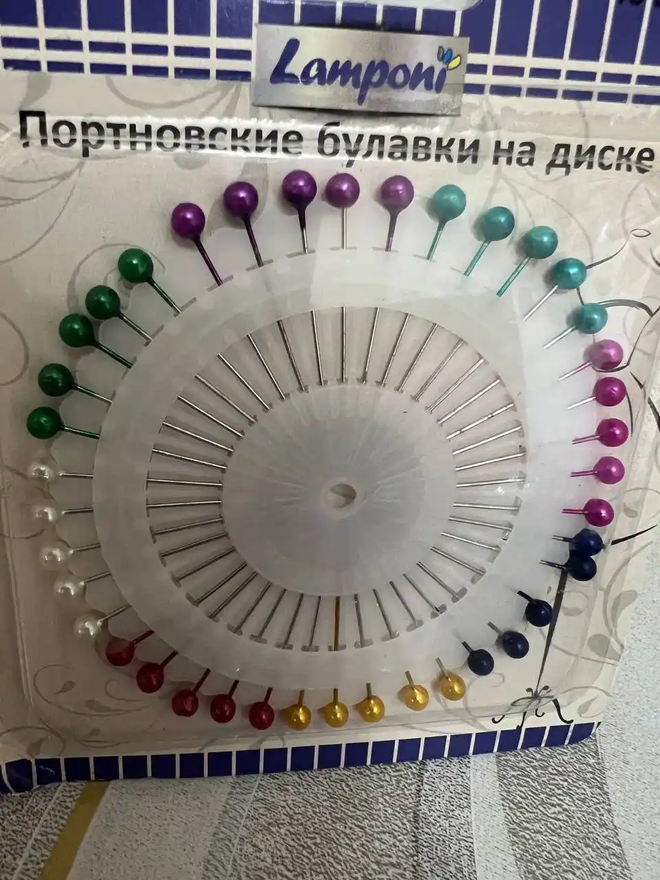 Diskdagi tikuvchi pinlari, 40 dona
