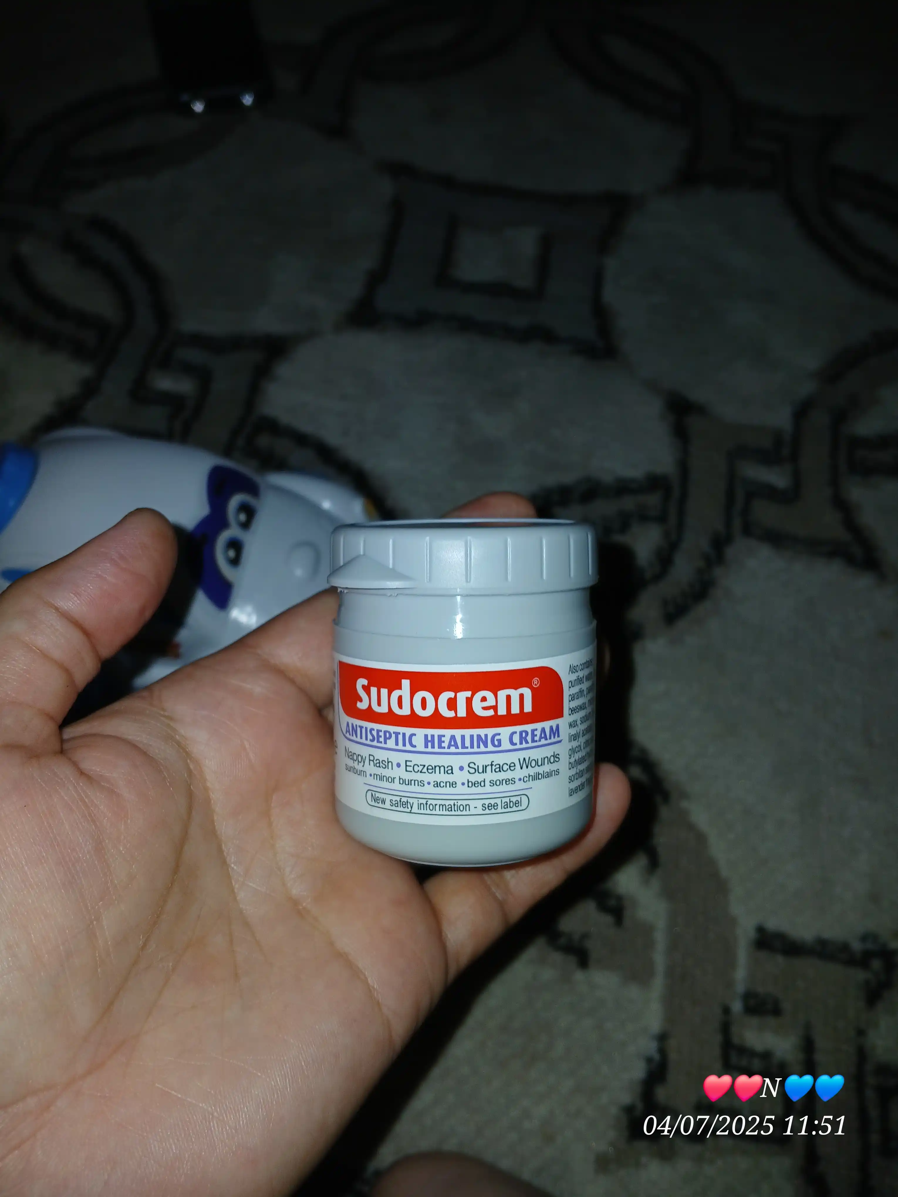Детский крем Sudocrem, защитный и успокаивающий, для подгузников
