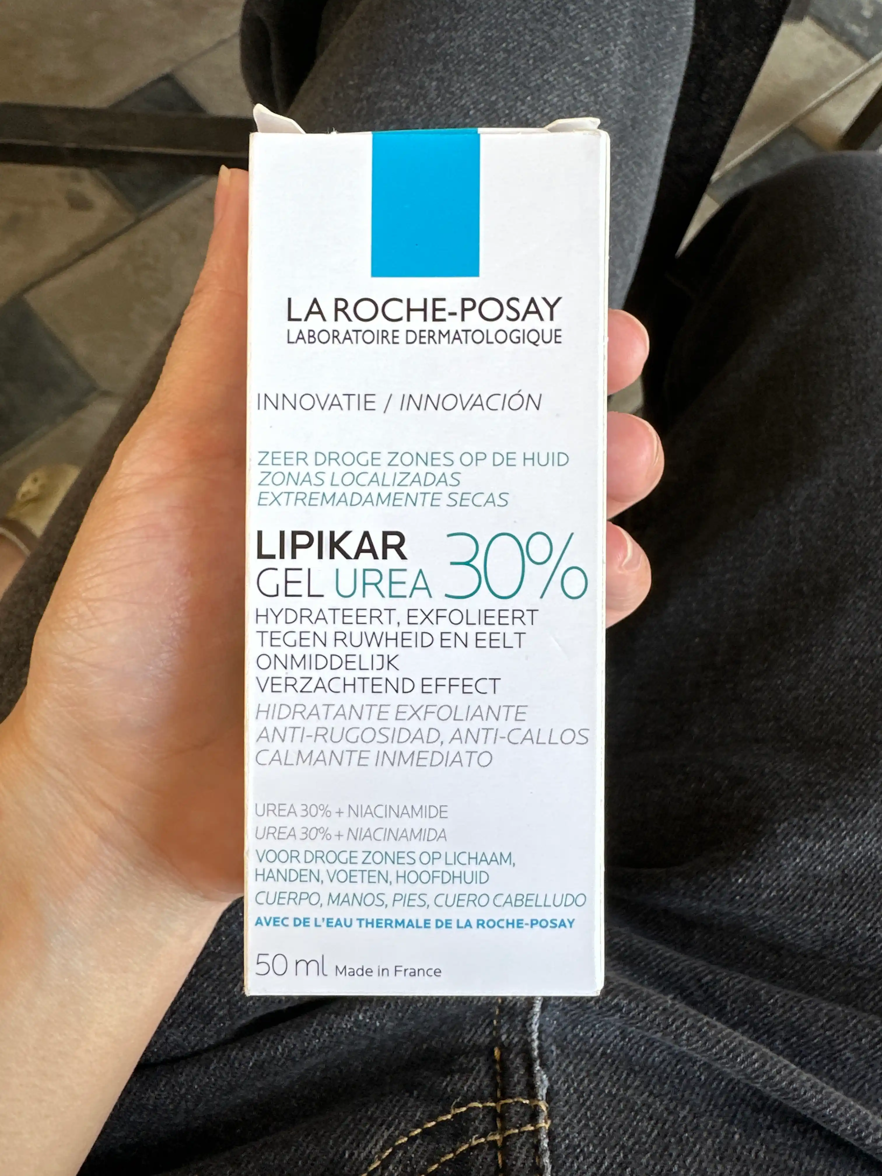 98 / 1000  LA ROCHE-POSAY LIPIKAR GEL UREA Quruq va dag‘al teri uchun 30% mochevina bilan namlantiruvchi gel, 50 ml