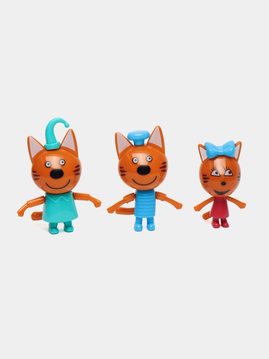 Набор фигурок Три Кота, Счастливая семья, 5 фигурок