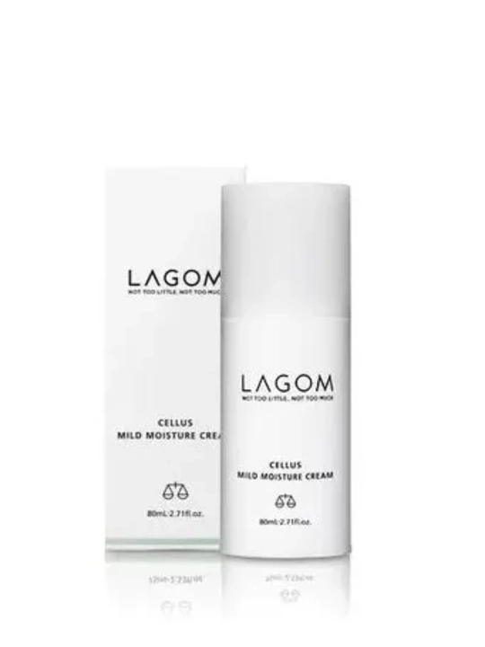 Lagom, Karbamid bilan yengil namlantiruvchi krem LAGOM Cellus mild moisture cream, 80 ml
