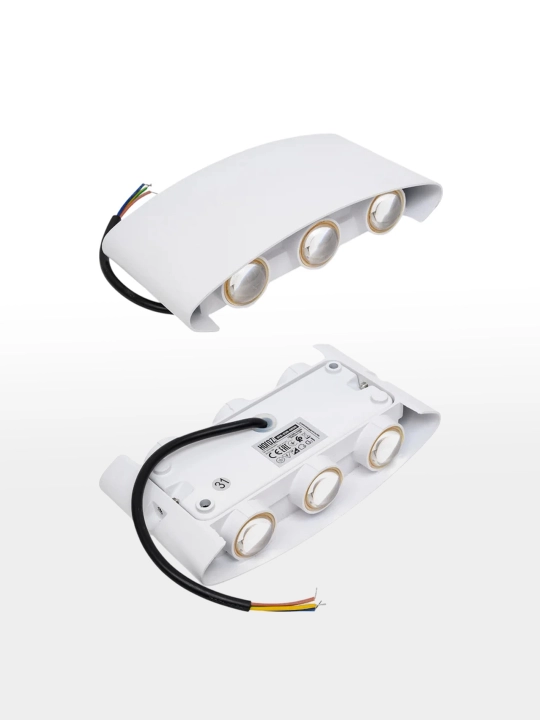 Tashqi dekorativ LED chiroq, 6W, 4200K, 30,000 soat xizmat muddati