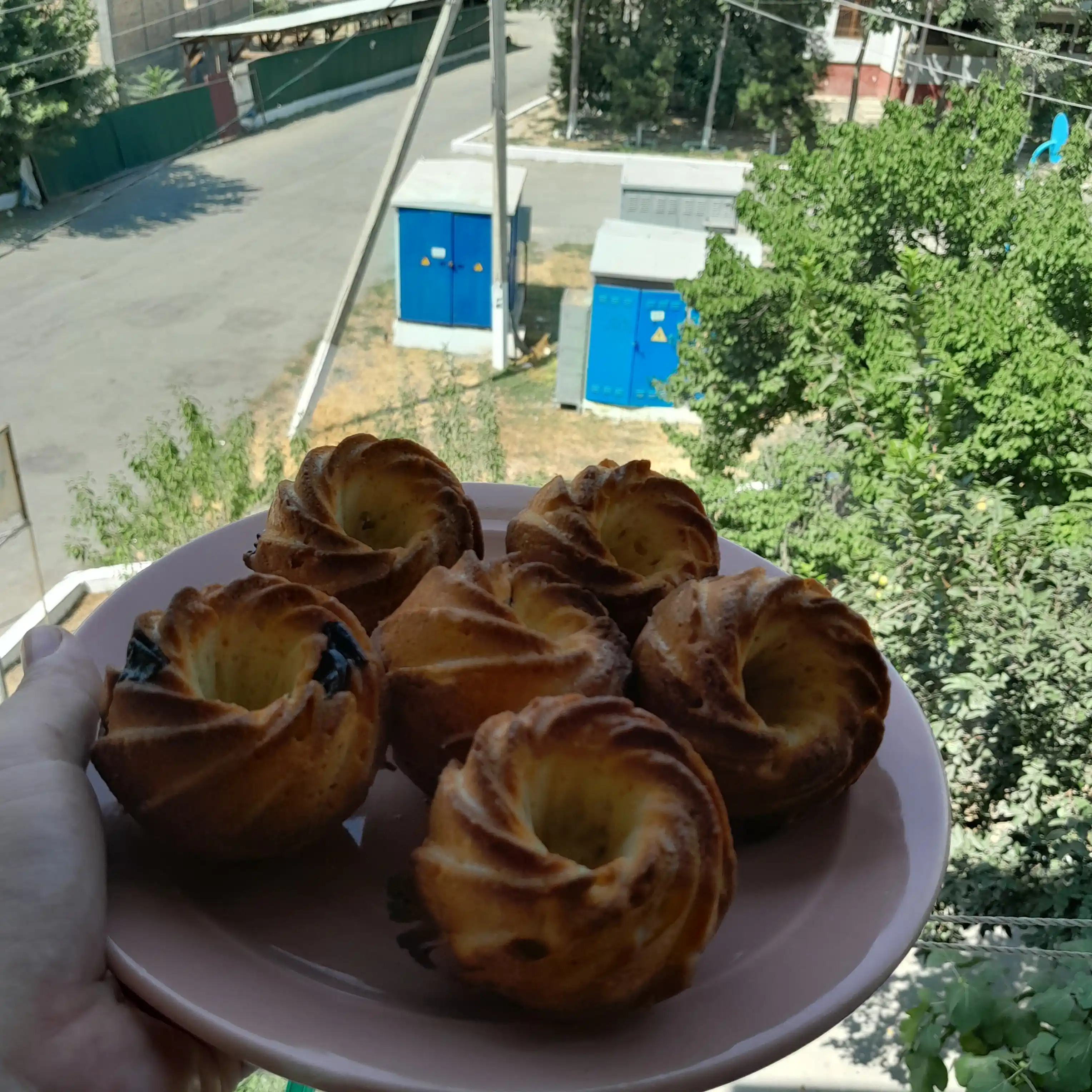 Силиконовая форма для кексов