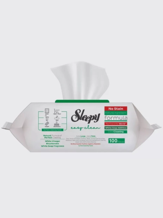 Sleepy Sirkali nam salfetkalar, Sleepy turli xushbo‘y hidli salfetkalar, 100 dona
