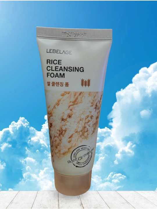 Моющая пена Rice Cleansing Foam с экстрактом риса, 100 мл - 