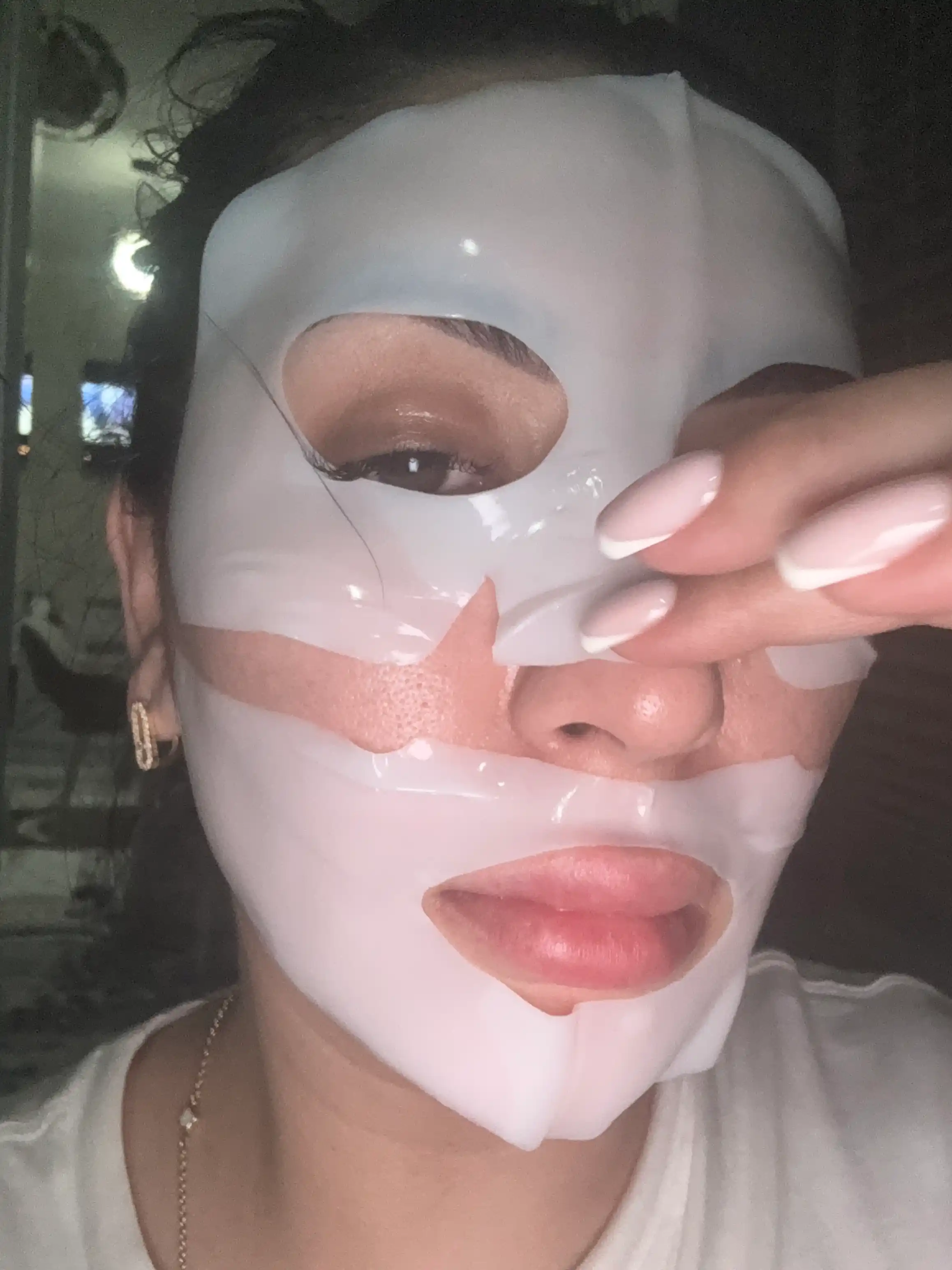 Маска для лица гидрогелиевая с коллагеном Collagen, для эластичности кожи
