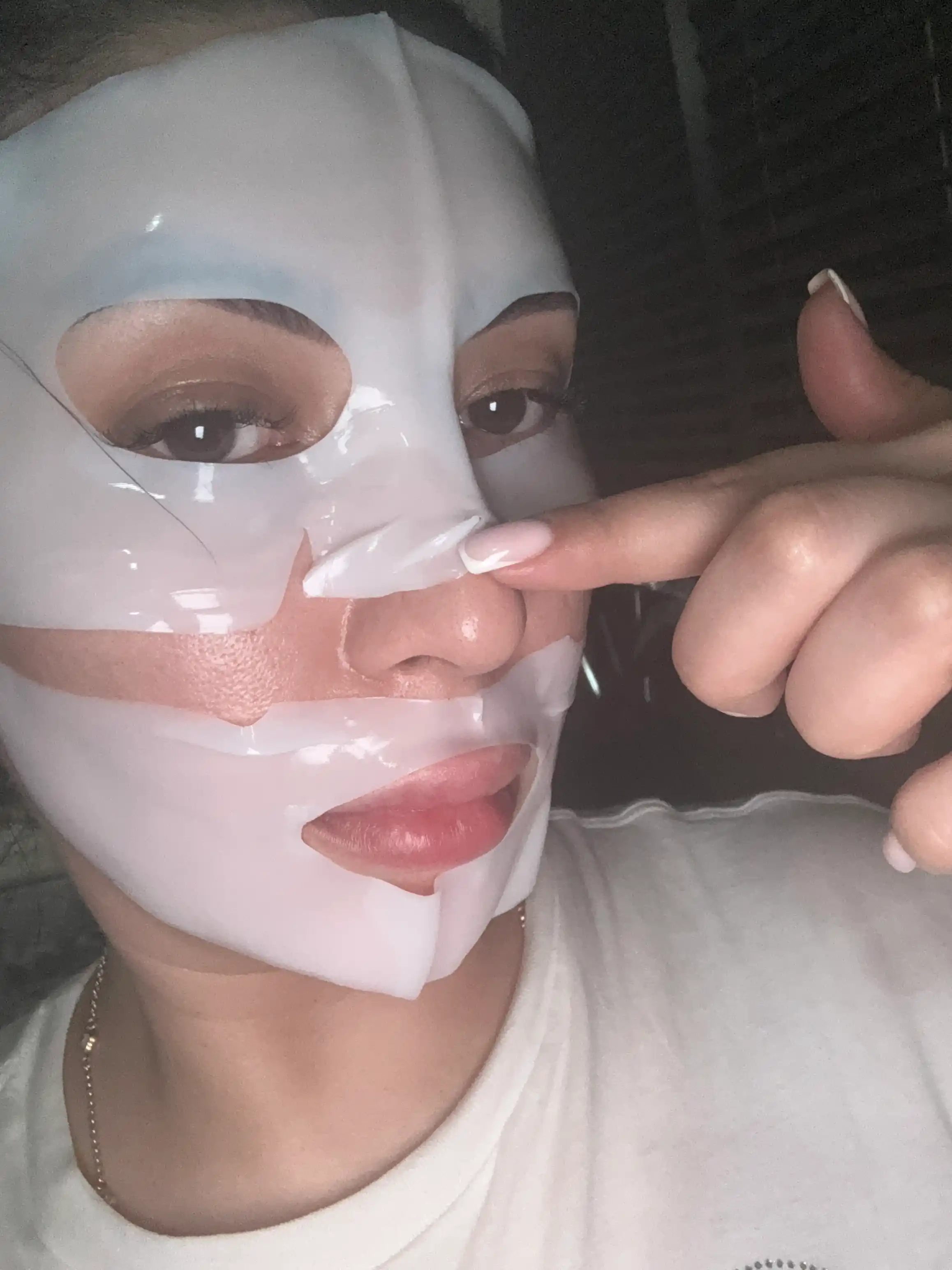 Маска для лица гидрогелиевая с коллагеном Collagen, для эластичности кожи