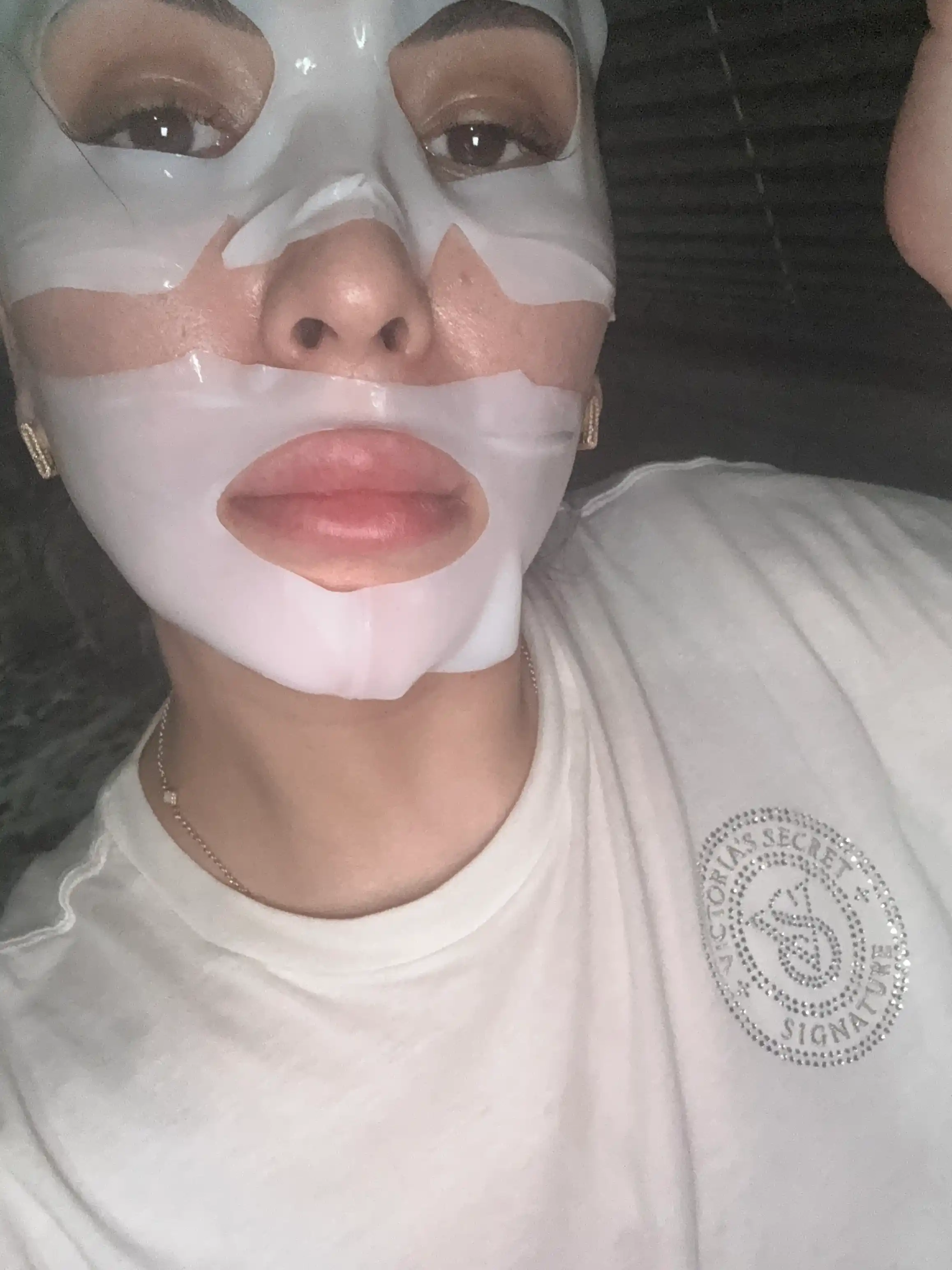 Маска для лица гидрогелиевая с коллагеном Collagen, для эластичности кожи