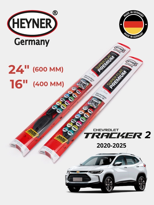 Heyner Super FlatPremium, дворник бескаркасный для Chevrolet Tracker2 2020-2025 - 